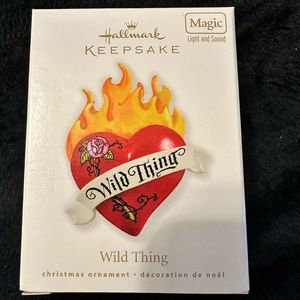 ⭐️NWT! Hallmark Keepsake Ornament “Wild Thing”